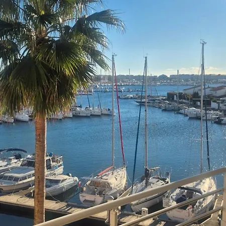 Le Matago A36, Superbe T2 Avec Vue Sur Le Port, Parking, Piscine, Clim Lejlighed